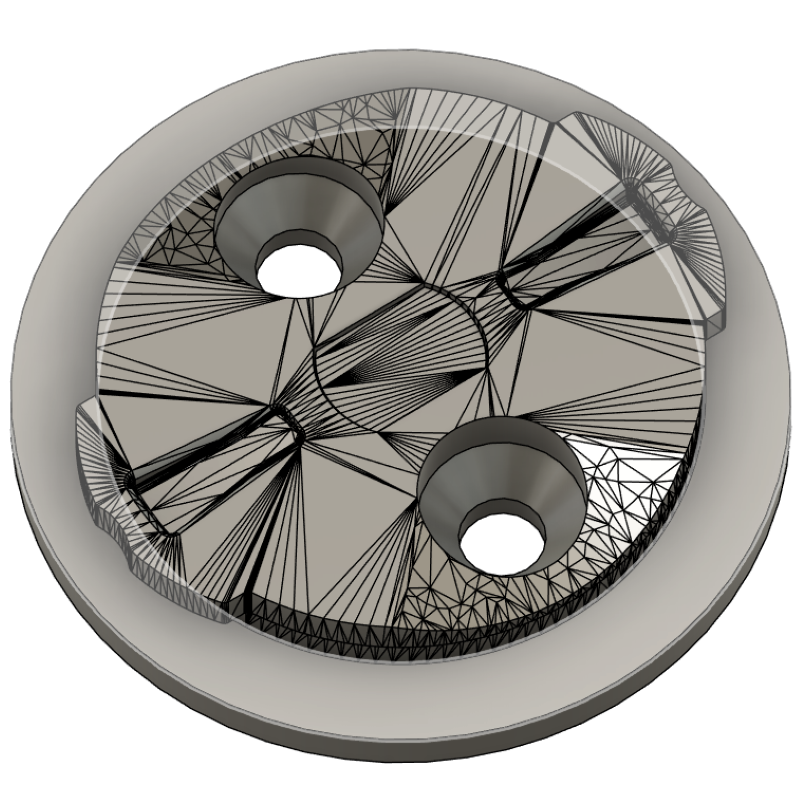 Garmin Male Quarter-Turn Adapter für Cube X-Lock