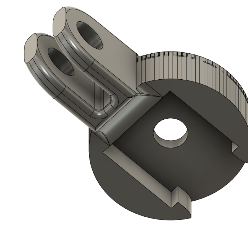Bontrager Ion 200 RT GoPro Adapter