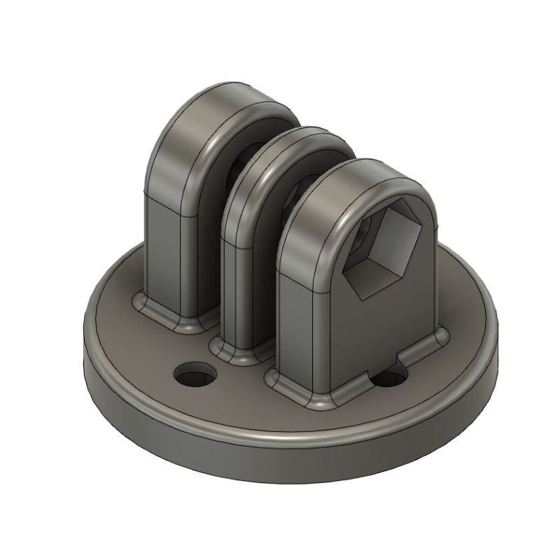 Gopro Adapter für Garmin Edge Aero - Lenkerhalterung