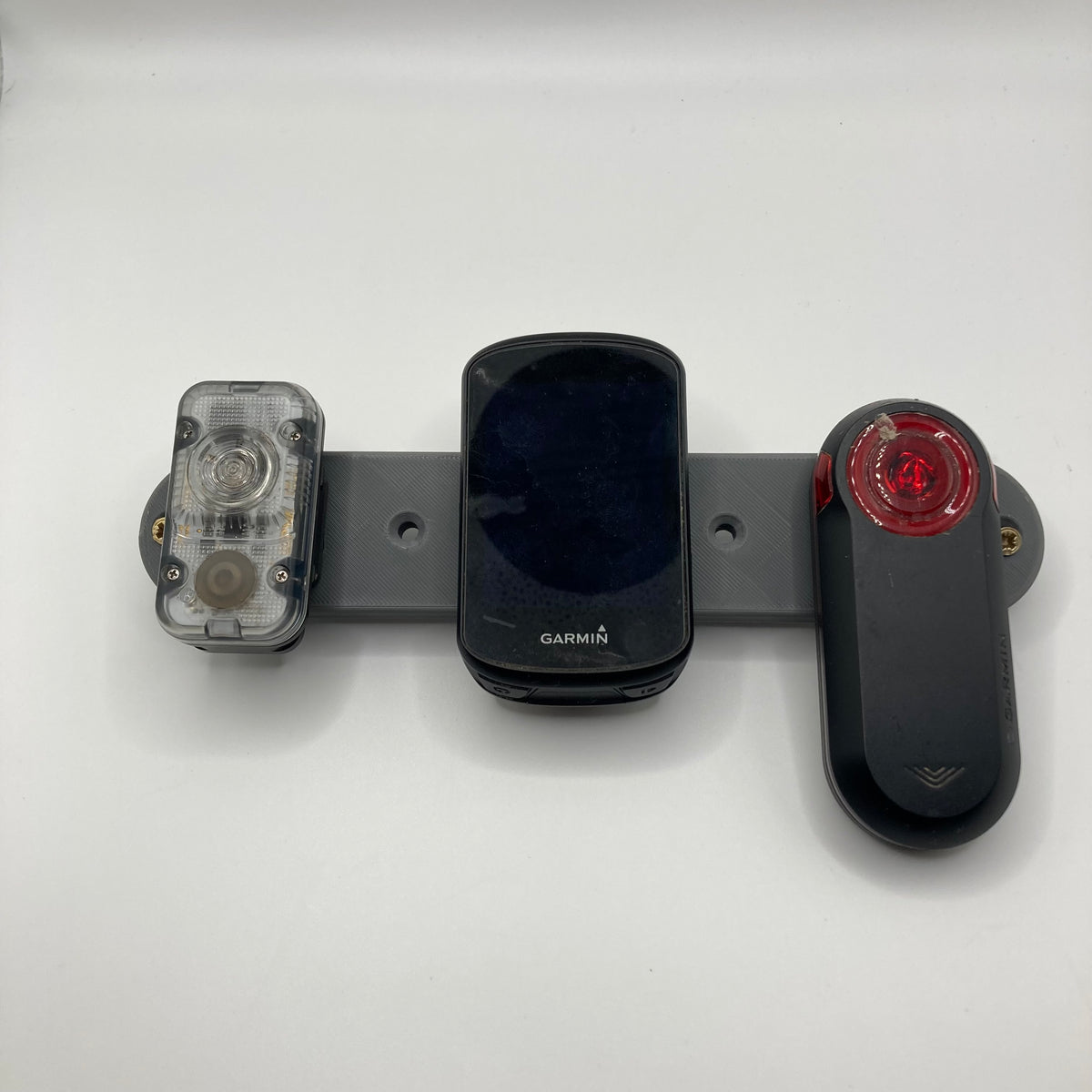 Halterung Radcomputer - Garmin - Lupine - Rücklichter