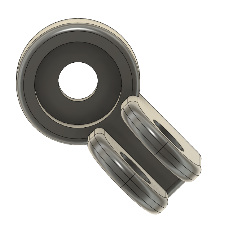 Lezyne Macro 500+ - Gopro Adapter