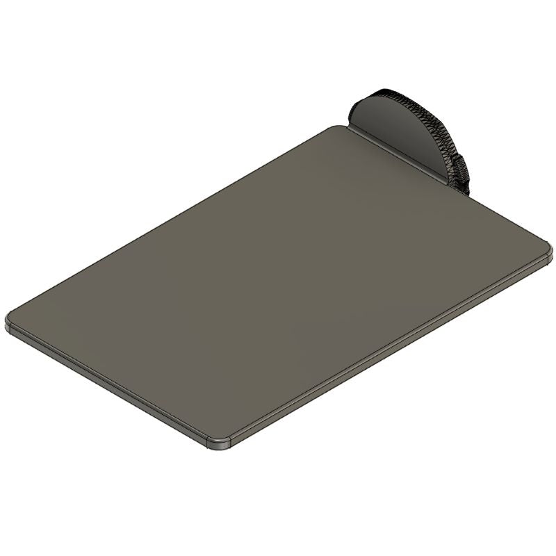 Startnummernhalter Platte 85x55mm