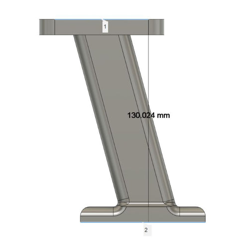 Aerium 2020-2026 Flaschenhalter Oberrohr